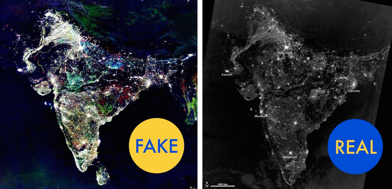 Illustration for article titled 76 Viral Images From 2015 That Were Totally Fake